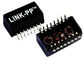 16 Pins H1601CG Single Port Ethernet Card Lan Transformer RoHS