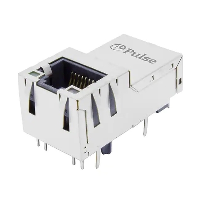 Σφυγμός J1V-U2100NL συμβατά σύνδεση-PP 1000 κάθετος Rj45 γρύλος βάση-τ με YG/G που οδηγείται