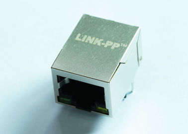 1x1 λιμένας 1000base-τ POE+ RJ45 ο μορφωματικός Jack με το μετασχηματιστή LPJG0926-7HENL