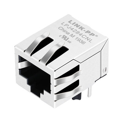 RJP-003TC1 RJ45 συνδετήρας με μαγνητικά 10/100Mbps PoE MagJack