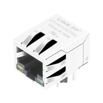 Rjlbc-060TC1 RJ45 ο μορφωματικός Jack 10/100 βάση-TX φιλτράρισε τις ενσωματωμένες οδηγήσεις