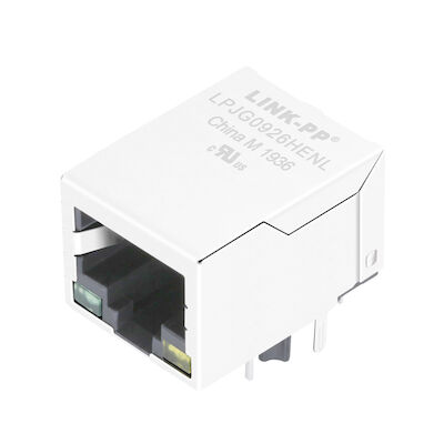 1x1 θύρα 1000Mbps POE+ RJ45 Σύνδεσμος συνδέσμου φίλτρου LPJG0926HENL