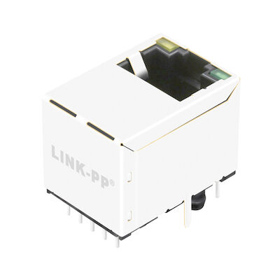 Λιμένας 1000 arj-148 1x1 τοπικό LAN βάση-τ RJ45 μέσω των συνδετήρων LPJD4834BDNL επανακυκλοφορίας τρυπών