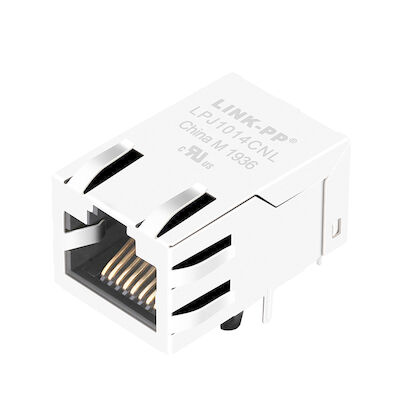 Mjf13t25u-kf06b3-0808-LF 100 ενιαίο PCB Jack LPJ1014CNL λιμένων βάση-τ RJ45