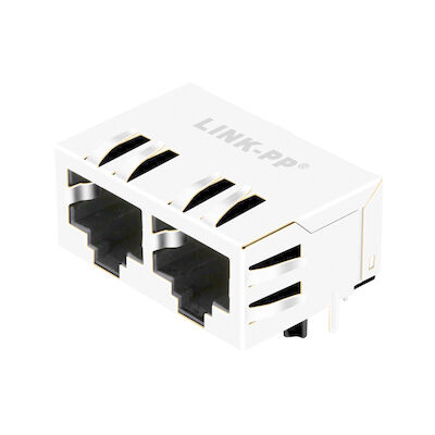λιμένας 5406566-2 10/100 βάση-τ 1x2 χωρίς ενότητες LPJEF102CNL συνδετήρων Magnetics RJ45 Ethernet