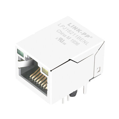 HR871181A Ethernet μαγνητικό RJ45 Jack που προστατεύεται, τυποποιημένος συνδετήρας RJ45