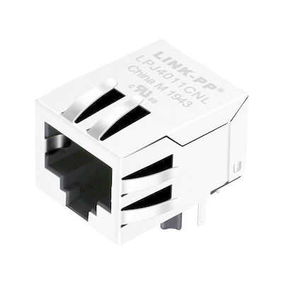 Hfj11-e2450e-RL μαγνητικό RJ45 διαλυτικό χρώματος δικτύων Jack10/100Base-τ LPJ4011CNL