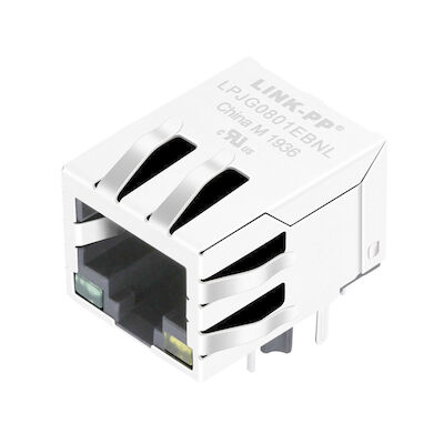48F-01GY2DPL2NL ο μαγνητικός RJ45 θηλυκός Jack LPJG0801EBNL για τη δικτύωση