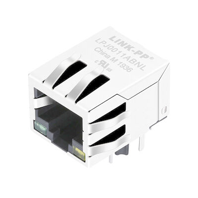 5-1840406-8 RJ45 ο μορφωματικός Jack 10/100 βάση - διακόπτης LPJ0011ABNL δικτύων Τ