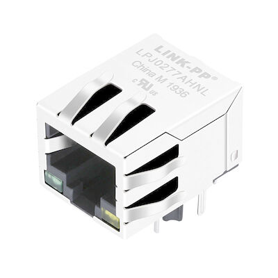 Δύναμη σημείου εισόδου PulseJack JD0-0004NL Rj45 πάνω σε Ethernet Pinout 10/100BT με τις οδηγήσεις