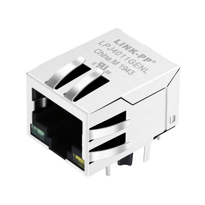 Τα J00-0076 RJ45 ο μορφωματικός Jack ενσωμάτωσαν 10 /100Base-T LPJ4011GENL IP-PBX