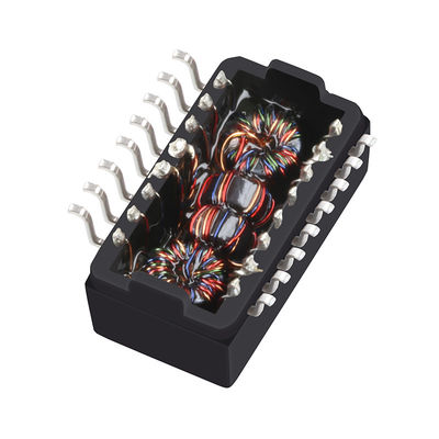 Ενιαίες 10/100base-TX PoE+ ενότητες TG110-HPE7N5LFTR απομόνωσης TG110-HPE7N5LF SMD