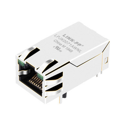LPJK0071AWNL | JK0654219NL σφυγμός RJ45 ο μορφωματικός Jack, 10/100/1000Base-τ