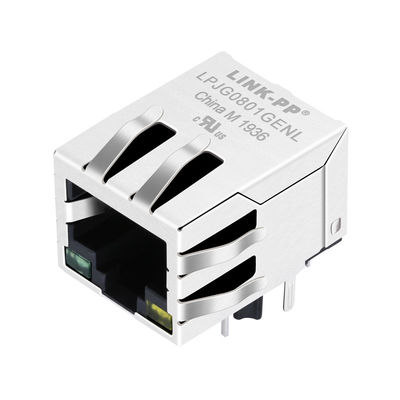 Θηλυκό μετασχηματιστών RB1-215BAM1A Gigabit Ethernet Rj45 στο θηλυκό συνδετήρα