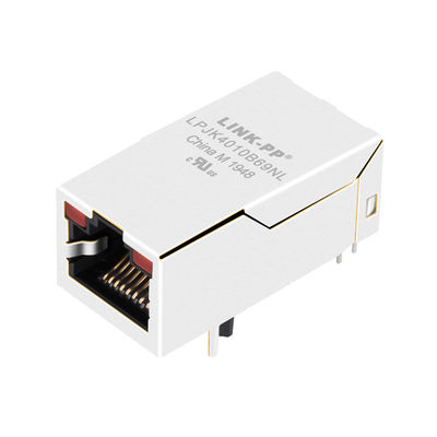 Τσιπ κτυπήματος συνδετήρων 10/100Base-τ LPJK4010B69NL καλωδίων Ethernet RJ45