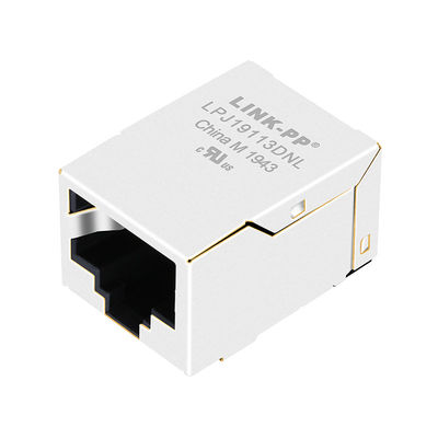 Μαγνητικός συνδετήρας δικτύων λιμένων SMT RJ45 Jack J0C-0003NLT 1x1 χωρίς οδηγημένος