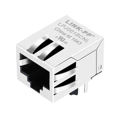 J0018D21NL RJ45 με την ενσωματωμένη βάση 10/100 Magnetics - PCB Jack LPJ0018CNL TX