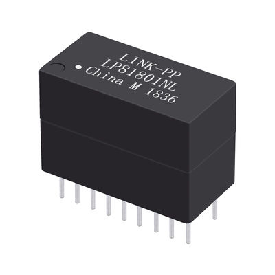 Μετασχηματιστής του τοπικού LAN Ethernet λιμένων τετραγώνων G1811DG G1801DG με 1000 ΕΜΒΎΘΙΣΗ βάση-τ