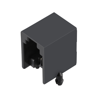 90 ετικέττα επάνω Unshielded Rj11 ο μορφωματικός Jack e5362-3006g2-λ σωστής γωνίας 6p2c βαθμού