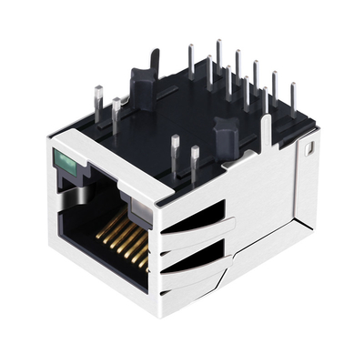 Jth-0020NL 1 μαγνητική Jack 10G ετικέττα βάση-τ λιμένων RJ45 κάτω