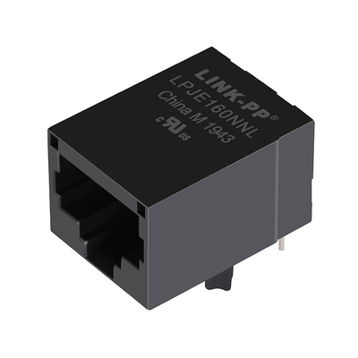 SS-7188-nf συμβατή ετικέττα LPJE160NNL 8P8C κάτω από RJ45 ο μορφωματικός Jack χωρίς ενσωματωμένο Magnetics