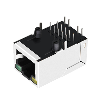 HR851113AE συμβατό LPJ6049BGNL 1 δίκτυο Jack 100 λιμένων RJ45 ετικέττα βάση-τ επάνω